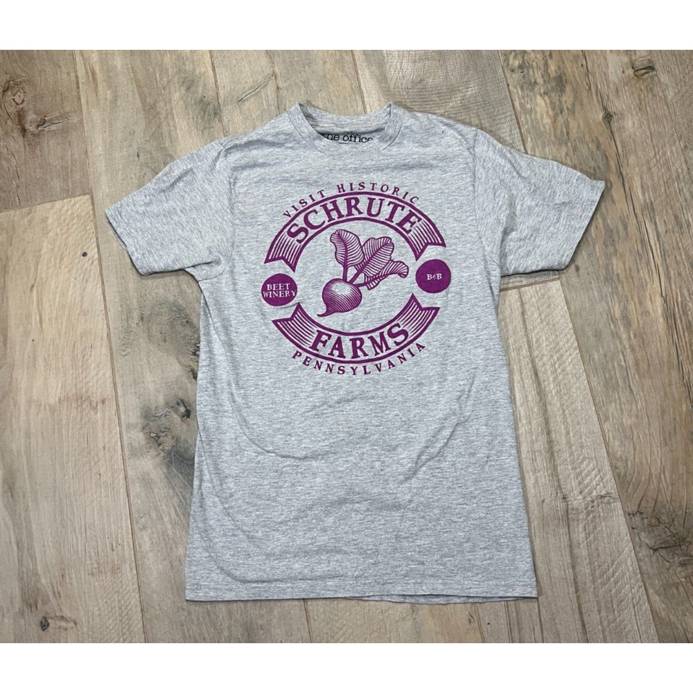 The Office Schrute Farms Beet Winery Pennsylvania Ripple Junction Sz S Men's